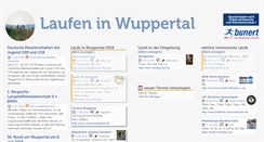Desktop Screenshot of laufen-in-wuppertal.de